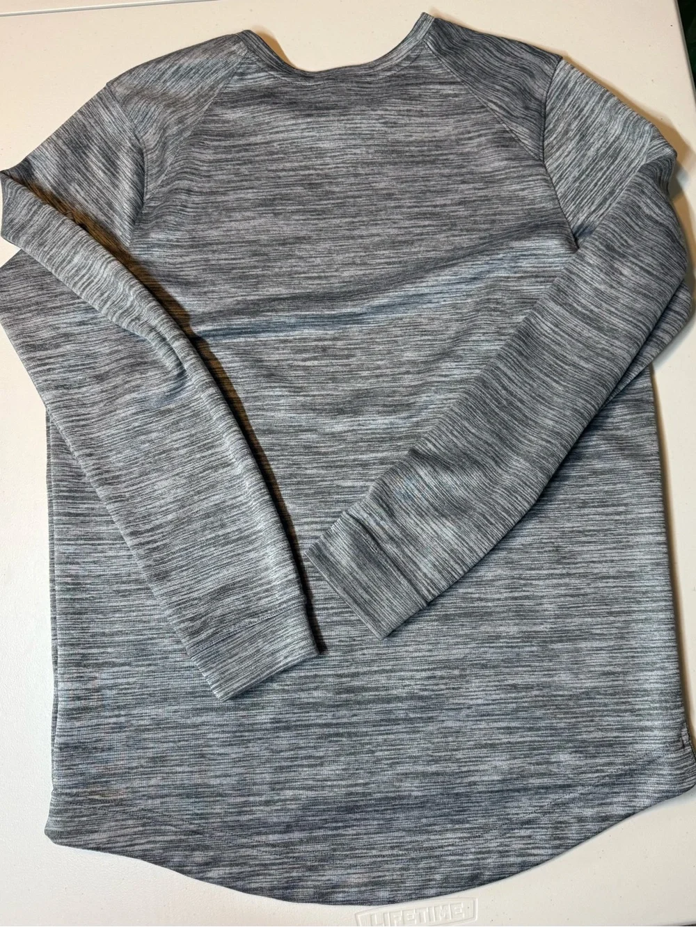 Nike Sacramento Kings Practice Fleece NBA Spotlight Sweatshirt Gray/Purple sz M